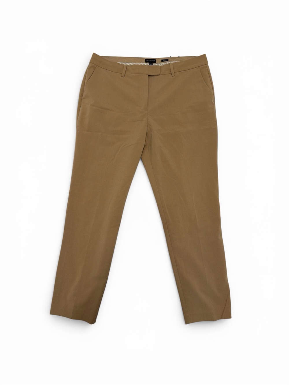 Women’s slim ankle Chino Pants in light Brown - Classic Straight Fit